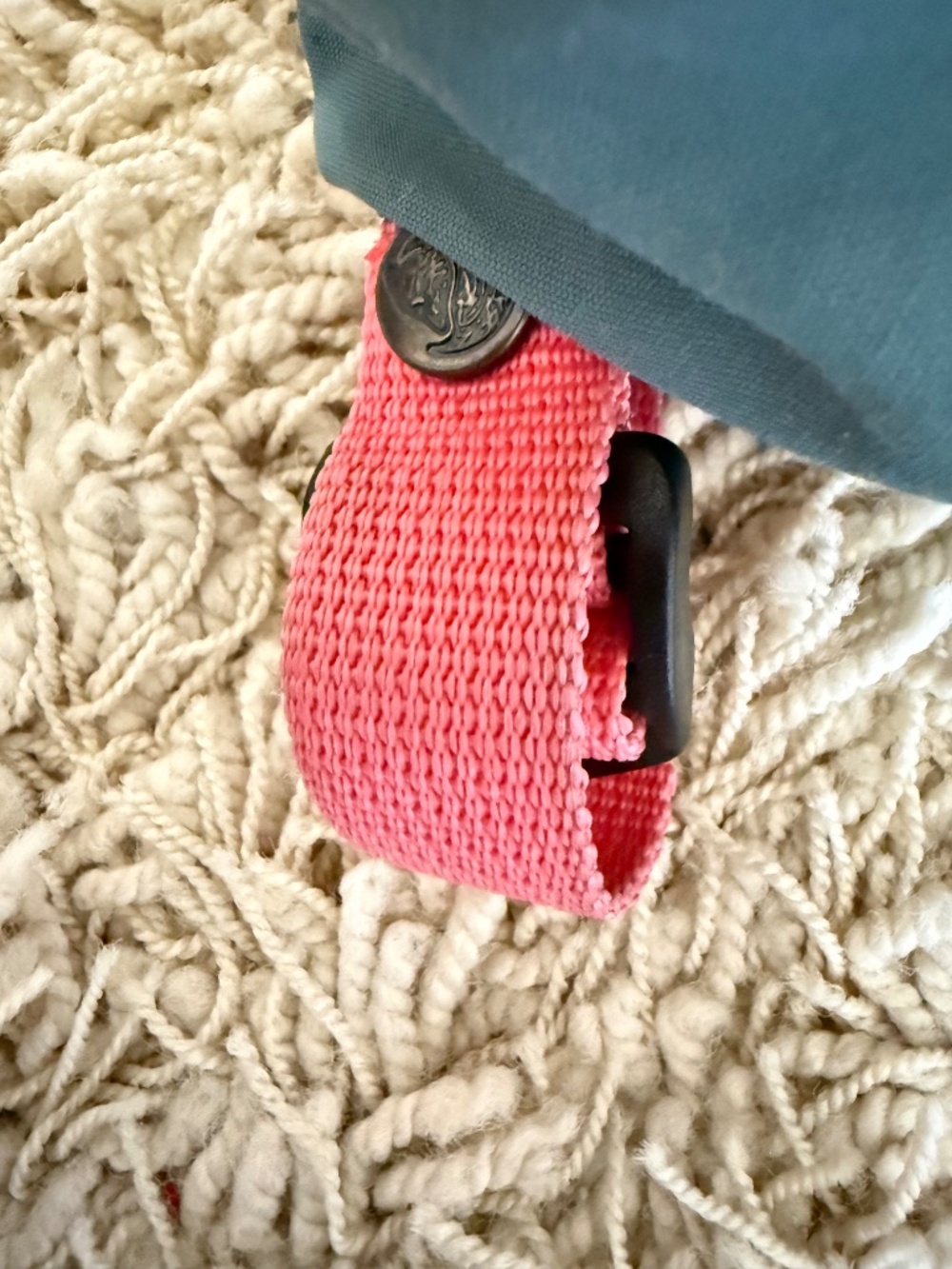 Fjallraven Kanken Mini Backpack Green Pink Adjustable Straps Small School Travel - Picture 10 of 13
